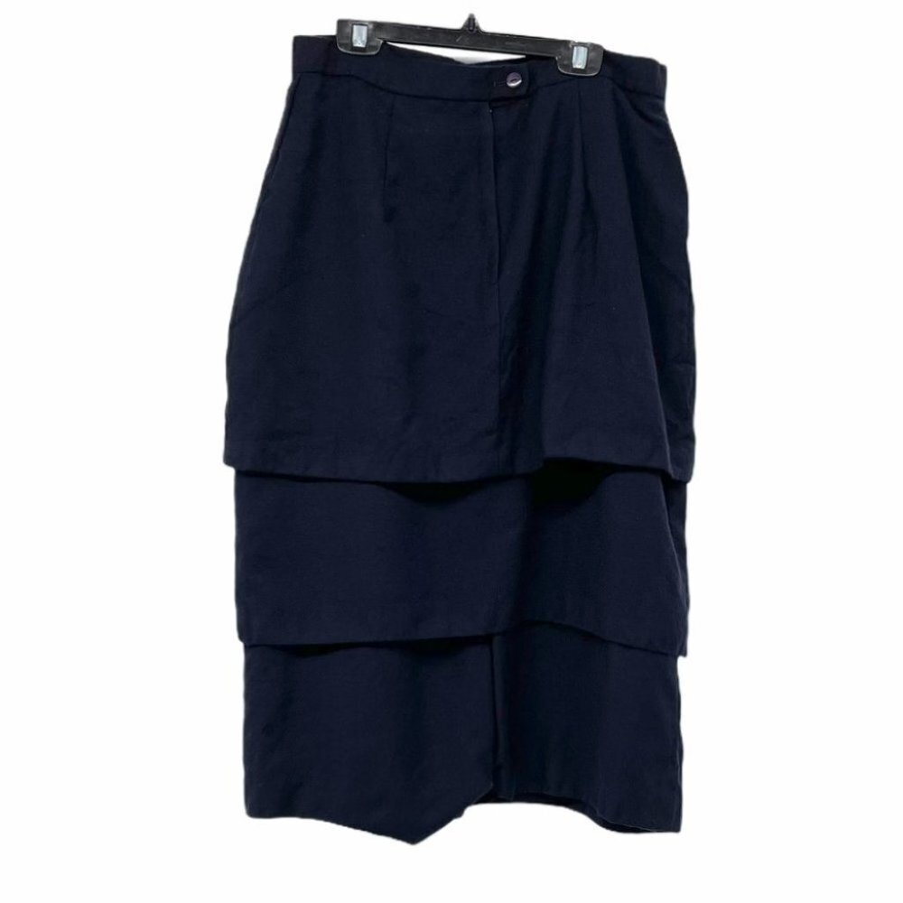 Vintage Frederick  Alexandre layered wool skirt